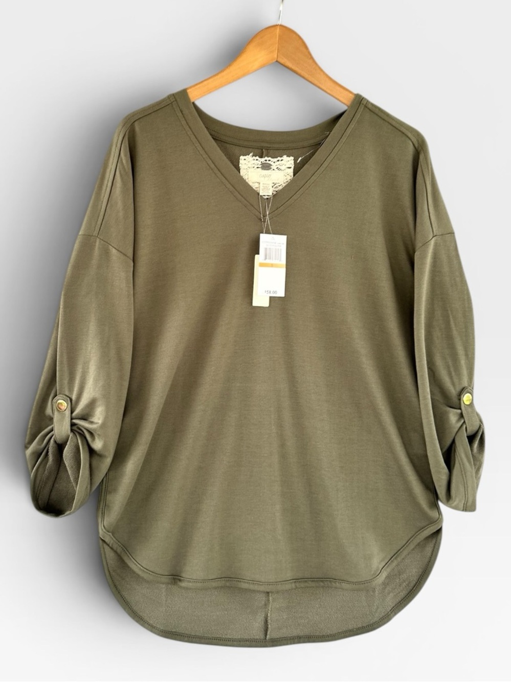 🎉5 for $45🎉 NWT Cupio top blouse shirt size S